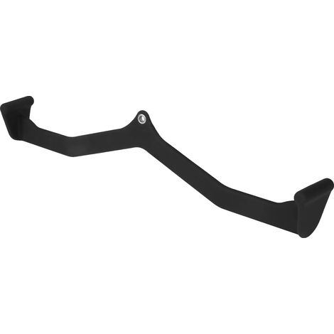 Klimmzugstange, Gummigriff, Belastbarkeit 400 kg, schwarz (1/2)