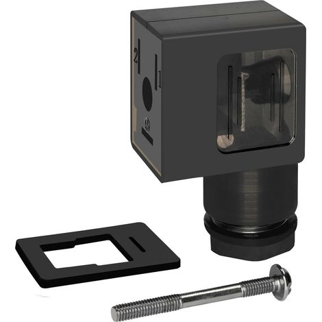 Riegler Gerätestecker mit LED, Varistor 24 V, 22 mm, Bauform B