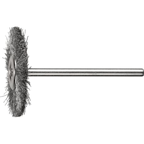 PFERD TOOLS Miniatur- Rundbürste RBU Ø32x2 mm Schaft-Ø3 mm Edelstahl-Draht-Ø0,10 10 Stk (1/5)