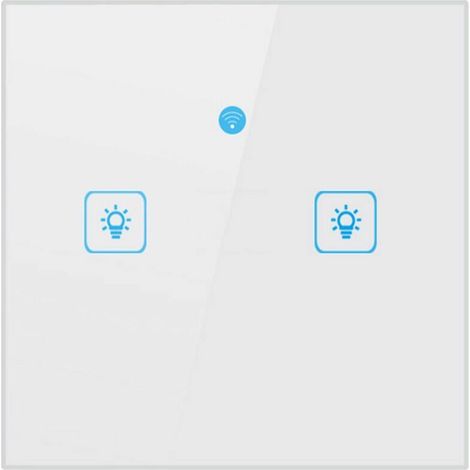 Utilisation à domicile Commutateur intelligent APP de téléphone portable WIFI Contrôle à longue portée Protection de la famille Prise intelligente,Modèle : spécifications de l'UE et 2 lignes Mo (1/5)