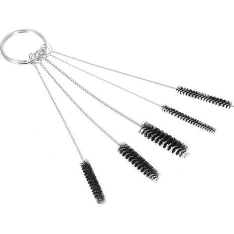 Ensemble de 5 brosses de nettoyage pour embouts de pistolet à peinture aérographe pour machine à tatouer (1/5)