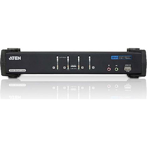 Aten CS1784A-AT-G KVM-Switch Schwarz (1/4)