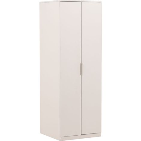 Armoire 2 Portes "Nice" 177cm Beige (1/5)