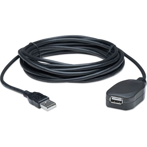 MANHATTAN Cavo prolunga attiva USB 2.0 Hi-Speed 5 metri (1/4)