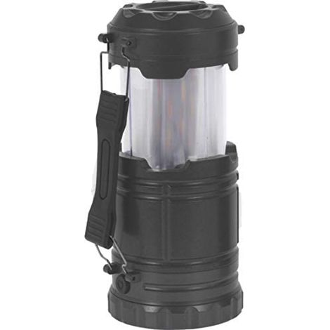 Lampada con 16 LED da campeggio a batteria a 2 funzioni di proiezione h 18 cm (1/4)