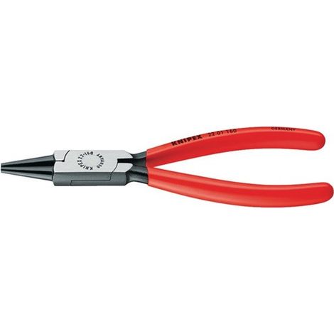Alicate De Boca Redonda Longitud 140 Mm Cabeza Pulida Revest