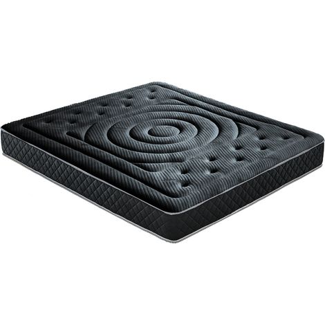 Ilovesleep – Matelas mémoire de forme 180x200 cm – 21 cm d'épaisseur – 11 zones de confort – Revêtement en graphène hypoallergénique