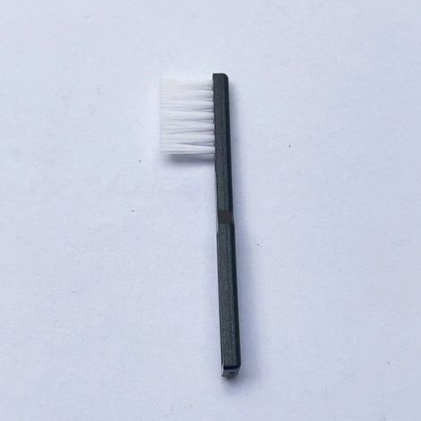 LP record player cartridge and stylus cleaning brush, phonograph/record player accessories, white brush, anti-static brush