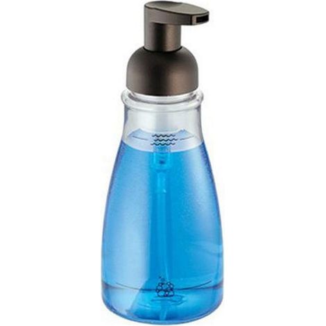 iDesign 50104EU Pompa Sapone Liquido Schiumoso, Plastica, Trasparente, 0.1x0.1x0.1 cm (1/5)