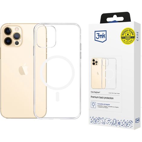 Funda transparente MagCase de 3 mk para Apple iPhone 12 Pro Max (1/5)