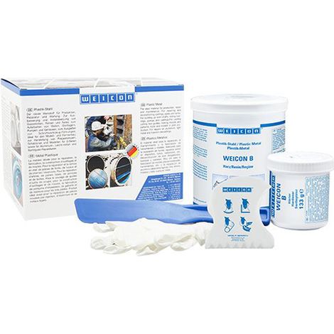 Epoxidharz zum Gießen Weicon B dunkelgrau 2 kg (1/3)