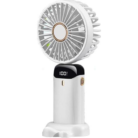 Ventilateur électrique portable rechargeable par USB (1/5)