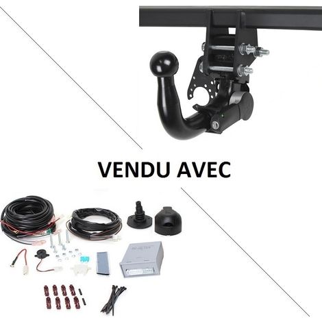 Attelage BMW X6 y compris Active Hybride (05/08-11/14) RDSOV + faisceau universel 7 broches + boitier électronique (1/2)