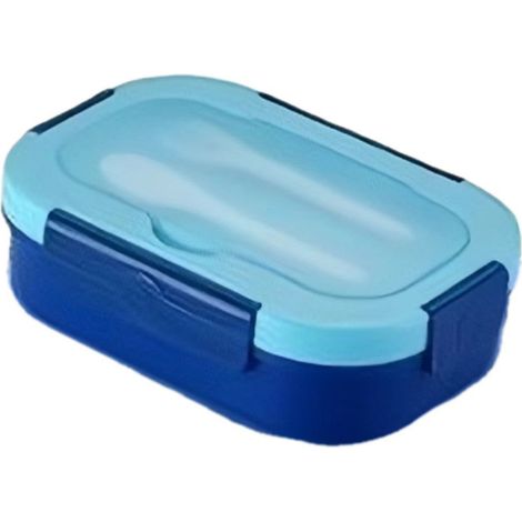 Boîte-repas enfant 4 compartiments étanche sans BPA, contenant déjeuner portable garçons filles 1300ml (1/5)