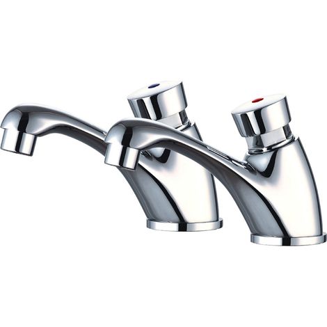 RAK Commercial Non Concussive Basin Taps - RAKCOM907C (1/2)