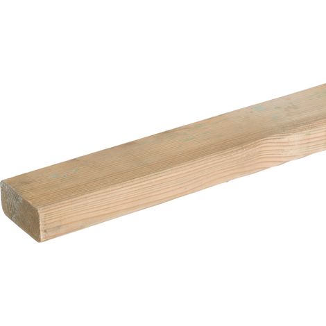 Green Outside – Lambourde bois classe IV 3000x75x40 – Pour pose sur plots béton – Entraînement à 40 cm – Fabrication française (1/2)