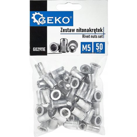 Jeu de 50 écrous à sertir en aluminium M5 0,5-2,5 (160 pièces) (1/4)