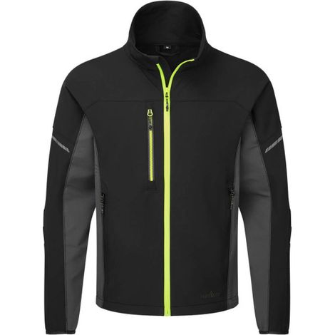 Chaqueta de trabajo tejido de Nylon Titanmill Ultra Stretch EV475 4XL Negro