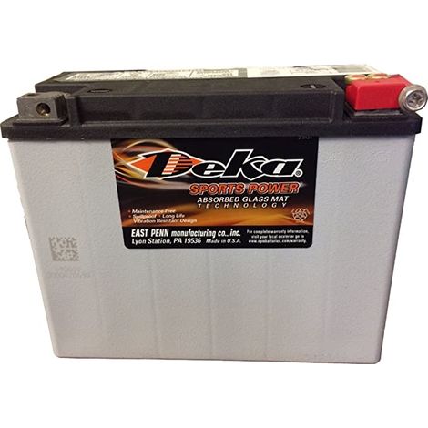 BATTERIA DEKA ETX18L AGM/ERMETICA 12V 20AH 340AEN
