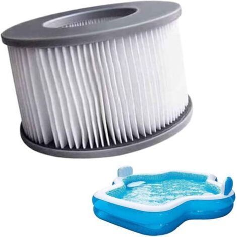 Hot Tub Filter, Swimming Pool Replacement Cartridge, Spa Water Purification System, Durable Filtration Accessory for Inflatable Hot Tubs and Efficient Pool Maintenance (1/5)