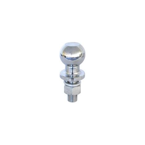 Boule d'attelage à visser 50mm – Charge 1,5 T – Filetage M22x2,5 mm – Connexion sécurisée remorque (1/5)