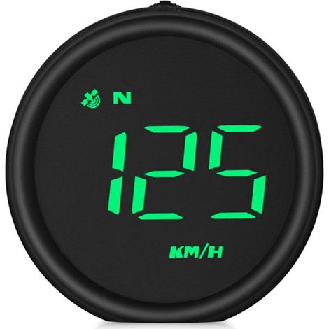 Compteur de vitesse GPS numérique, affichage tête haute (HUD) du véhicule, tableau de bord à double puce Beidou (1/5)