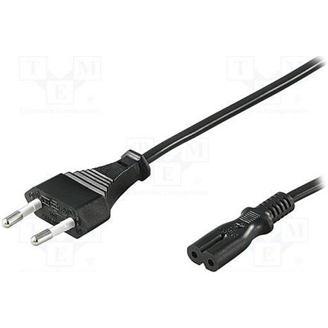 Wentronic 95038 3M Negro - Cable (3 M, Macho/Hembra, Negro)