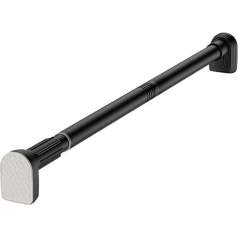 Shower curtain rod, retractable curtain rod, sectional clothes rail, suitable for bathroom and wardrobe, 150-170cm