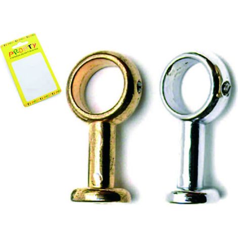 Mensolina media - Specifiche: cm 2 cromo conf. bl.2 pz. - 12 bl