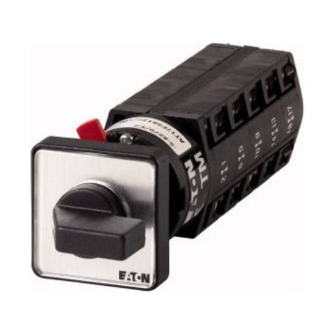 Commutateurs à gradins Contacts: 9 10 A plastron: 0-9 30 ° 9 crans 30° à accrochage Montage e EATON TM-5-8247/EZ (1/2)