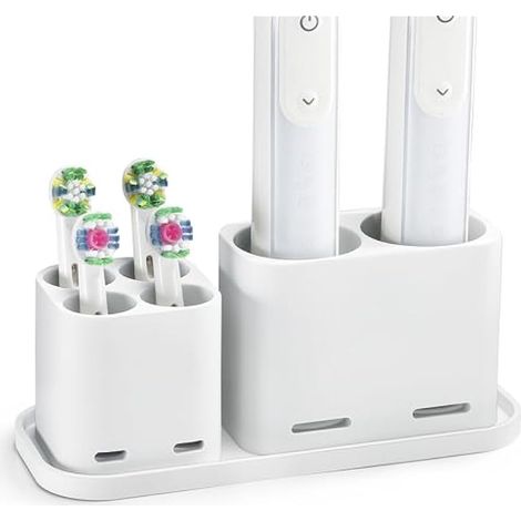 Support de brosse à dents électrique - Blanc (1/5)