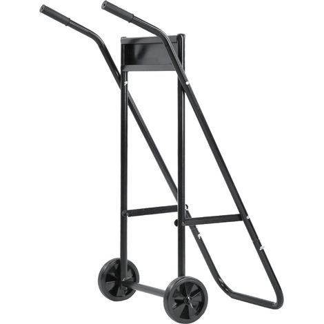 Chariot pliable en acier pour moteur hors-bord, support marin pour hélice, rack portable (1/5)