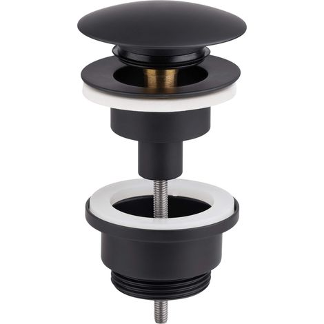 Siphon anti-odeurs pour lavabo - 1 1/4" x 32 mm - Design triangulaire - Peu encombrant - Facile d'entretien et résistant à la corrosion - Chromé - T3176033 (1/5)