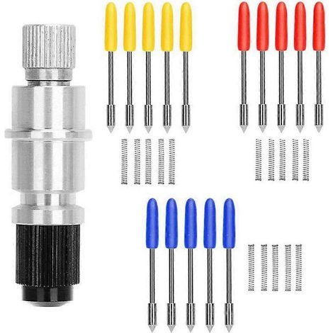 Lot de 30 lames de découpe vinyle à 30/45/60 degrés pour traceur CB09 CB09U Graphtec avec lame (1/5)