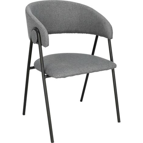 Polstersessel Larisa, grau, minimalistisch (1/5)