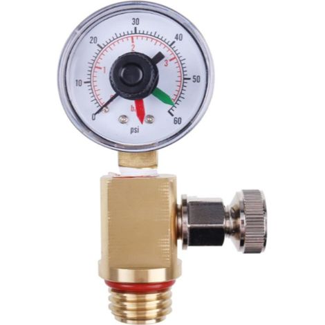 Safety Valve and Pressure Gauge Assembly 24850-0105 – for Pool and Spa Filters (1/5)