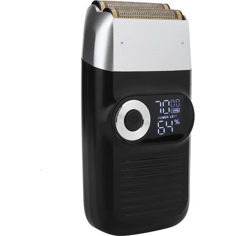 Electric Shavers for Men, Beard Trimmer Men Shaver Electric Shaver Rechargeable Wireless Low Noise Shaver Razor Beard Trimmer Shavers with LED Display (1/5)
