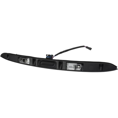 Poignée de coffre arrière 51137171699 avec bouton de clé et plaque d'immatriculation lumineuse pour BMW Série 3 E46 323i 325i 325xi berline