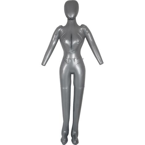 Aufblasbare Ganzkörper-Frauenfigur mit Arm, Schaufensterdekoration