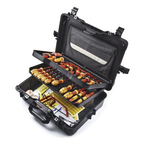Rs Pro – Coffret multi-outils électricien – 29 pièces conformes VDE/1000V – Pour interventions sécurisées – Matériaux de qualité professionnelle (1/2)