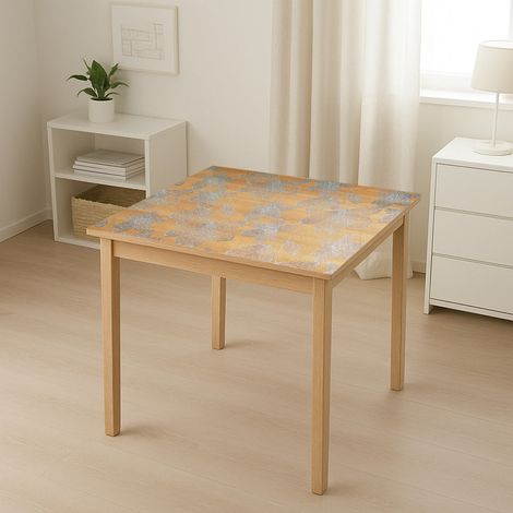 Pellicola protettiva trasparente in PVC siliconico per tavoli, 100 cm, spessore 1,2 mm, fantasia floreale, 20 m/rotolo Breckner Germany (1/5)