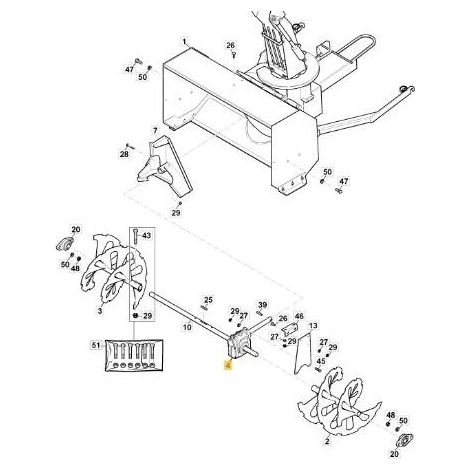 MOTORMONTAGESATZ LC1P70FB-E ORIGINAL STIGA - 118550431/0