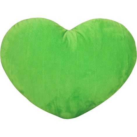 Coussin En Forme De Cœur - 40 Cm - Tissu Velours Doux - Décoration Intérieure Et Cadeau Occasionnel - 1 Pièce (1/5)