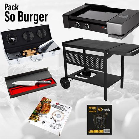 SOMAGIC - Pack complet plancha So burger