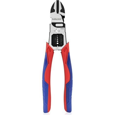 Pince coupante 3 en 1, pince à dénuder et à sertir, acier haute teneur en carbone, ergonomique (1/4)