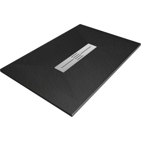 Mexen Toro rectangularer Duschwanne SMC 140 x 90 cm, schwarz - 43709014 (1/5)