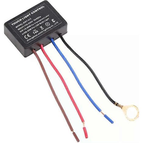 Module de commande pour lampe de bureau avec variateur tactile 3 voies 220 V pour réparation de lampe tactile (1/5)