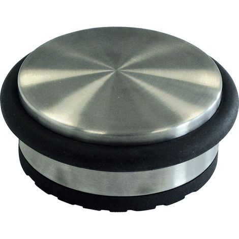 HSI Türstopper, Puck flach, Edelstahl, 95x40mm, 1 STK