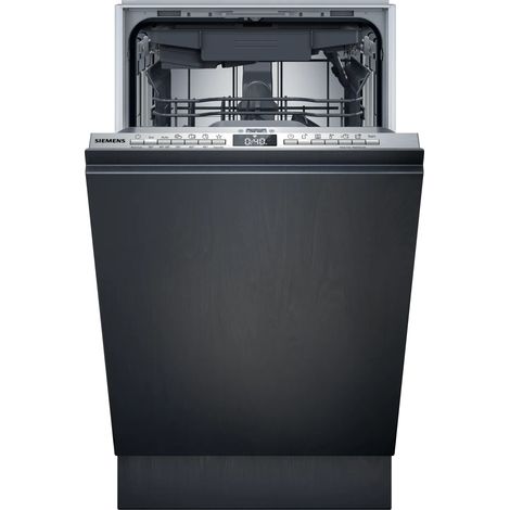 Siemens – Lave-vaisselle 45cm 10 couverts 44dB tout intégrable – VarioSpeed Plus pour lavage rapide – Home Connect – SR63EX25ME