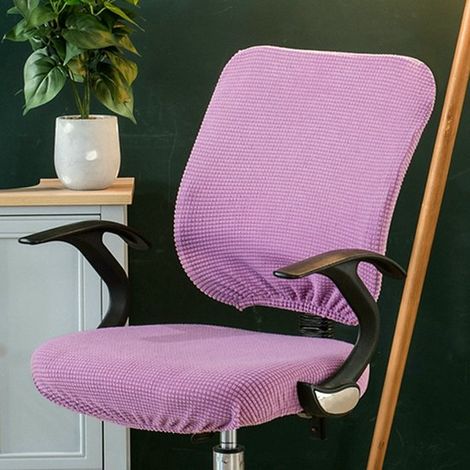 Coprisedia da ufficio monopezzo, rimovibile, universale, moderno, semplice, elegante, coprisedia girevole per sedie da ufficio, braccioli girevoli, sedia (ora (1/5)